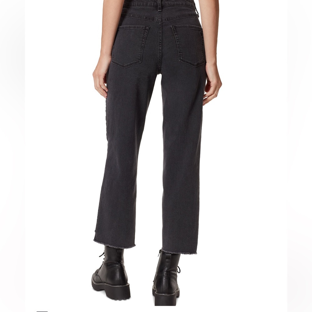 🌺Frayed Denim Pure Wonder Black Cropped 2 Tone Jeans🌸🌺 - Picture 2 of 11